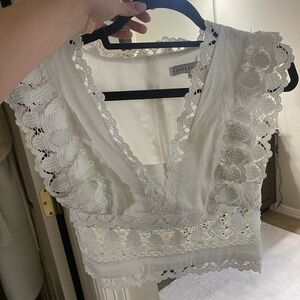 Endless Rose | Cropped Lace Top